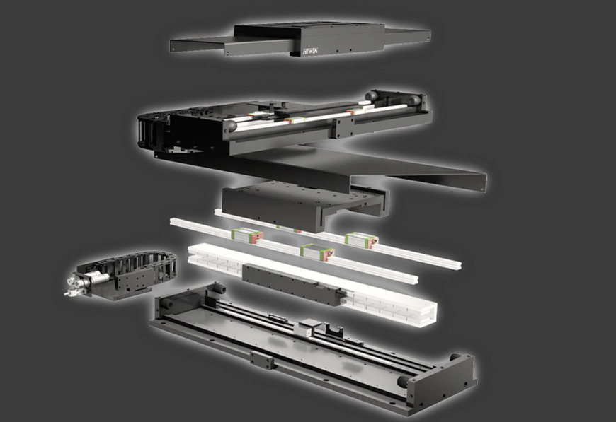 HIWIN linear motors and linear guideways ensure accuracy